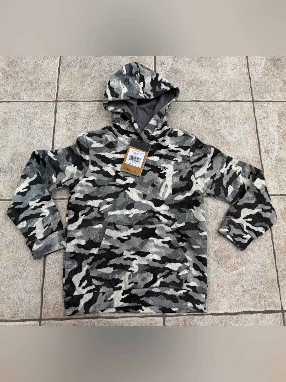 The North Face evolution Pullover Hoodie smoked pearl size medium